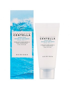 SKIN1004 Madagascar Centella Hyalu-Cica Water-Fit Sun Serum SPF50 15ml – Αντηλιακός Ορός Προσώπου με Centella & Υαλουρονικό