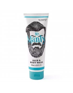 Somerset Toiletry Mr. Manly Body & Hair Wash for Men 250ml Ανδρικό Αφρόλουτρο & Σαμπουάν 2in1