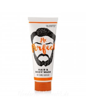 The Somerset Toiletry Co. Mr Perfect Hair & Body Wash 250ml Spearmint & Patchouli Ανδρικό Αφρόλουτρο και Σαμπουάν 2σε1