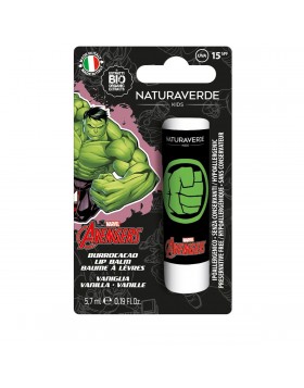 Naturaverde Kids Marvel Avengers Hulk Παιδικό Lip Balm SPF15 5.7ml – Ενυδατικό Balm Χειλιών για Παιδιά