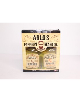 Arlo's Premium Beard Oil Coconut & Pro-Growth Hydration 2x2.5 fl oz USA – Λάδι για Γένια Ενυδάτωσης & Περιποίησης