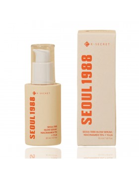 K-Secret Seoul 1988 Glow Serum Niacinamide 15% + Yuja 30ml Ορός Λάμψης Προσώπου για Φωτεινή & Ομοιόμορφη Επιδερμίδα