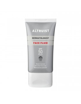 Altruist Dermatologist Face Fluid Sunscreen Ενυδατικό Αντηλιακό Προσώπου SPF50 50ml για Ευαίσθητες Επιδερμίδες