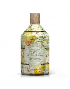 Rudy Fruit & Juice Pear & Jasmine Flower Bath & Shower Gel 500ml Αφρόλουτρο με Αχλάδι & Άνθος Γιασεμιού