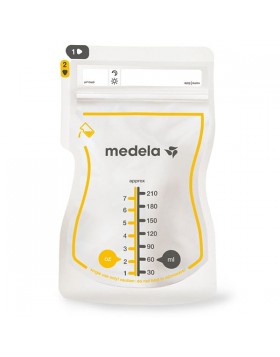 Medela Easy Pour Σακουλάκια Φύλαξης Μητρικού Γάλακτος 25τεμ για Ασφαλή Αποθήκευση & Μεταφορά Breast Milk