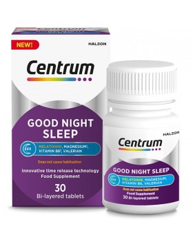 Centrum Good Night Sleep 30 Ταμπλέτες Συμπλήρωμα Διατροφής για Ύπνο & Χαλάρωση