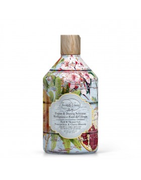Rudy Fruit & Juice Pomegranate & Cherry Blossom Bath and Shower Gel 500ml Αφρόλουτρο με Ρόδι & Άνθη Κερασιάς