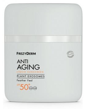 Frezyderm Anti-Aging Plant Exosomes SPF50+ 50ml Αντιγηραντικό Αντηλιακό Προσώπου Ελαφριάς Υφής - Anti-Age Sun Care