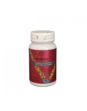 Vitamain Berberine 750mg 30 Κάψουλες - Συμπλήρωμα για Βελτίωση Λιπιδαιμικού Προφίλ & Μεταβολισμού