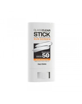 Frezyderm Glass Clear Αντηλιακό Stick Προσώπου SPF50 20ml Διάφανο Stick Υψηλής Προστασίας UVA/UVB & Blue Light