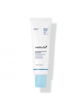 Medicube Zero Pore Moisture Sun Serum SPF50+ PA++++ 50ml – Αντηλιακό Serum Προσώπου για Πόρους & Ενυδάτωση με Υαλουρονικό Οξύ