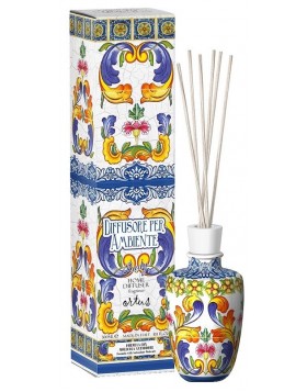 Rudy Profumi Ortus Maioliche Diffusore Ambiente 300ml Αρωματικό Χώρου με Στικ Πολυτελείας Made in Italy