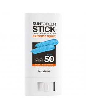 Frezyderm Sunscreen Stick Extreme Sport SPF50 BLUE Αντηλιακό Stick Προσώπου για Outdoor Sports & Χείλη 20ml