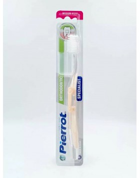 Pierrot Orthodontic Toothbrush Medium Ορθοδοντική Οδοντόβουρτσα Μέτριας Σκληρότητας για Σιδεράκια