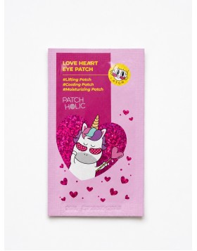 Patch Holic Love Heart Eye Patch Υδροτζελ Επιθέματα Ματιών με Καρδιά για Ενυδάτωση, Λάμψη & Αντιγήρανση 1 Pair