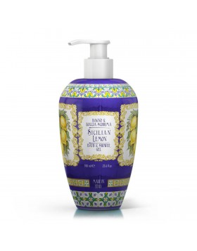 Rudy Profumi Maioliche Sicilian Lemon Bath & Shower Gel 700ml με Άρωμα Λεμόνι 