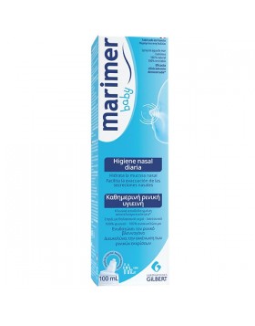 Marimer Daily Baby Nasal Hygiene Seawater Spray Ισότονο Ρινικό Σπρέι Θαλασσινού Νερού για Βρέφη & Παιδιά 100ml
