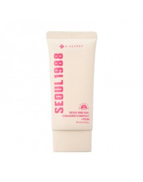 K-Secret Seoul 1988 Sun Collagen Complex 7 + Plum SPF50+ Αντηλιακή Κρέμα Προσώπου 50ml
