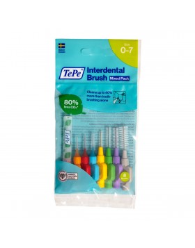TePe Mixed Pack Original Μεσοδόντια Βουρτσάκια 8τμχ, Διάφορα Χρώματα