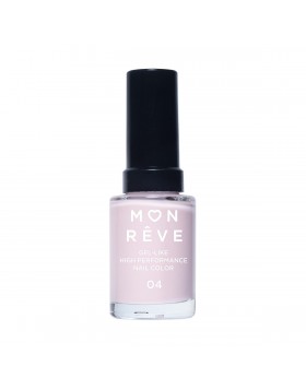 Mon Reve Gel-Like High Performance Nail Color No 04 Βερνίκι Νυχιών Μακράς Διάρκειας 13ml