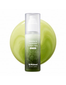 By Wishtrend Matcha & Ceramide Cream Mist Ενυδατικό Mist Προσώπου με Πράσινο Τσάι & Ceramides, 100ml