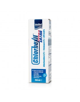 Intermed Chlorhexil Extra Mouthwash 250 ml – Στοματικό Διάλυμα Εντατικής Αντιμικροβιακής Προστασίας