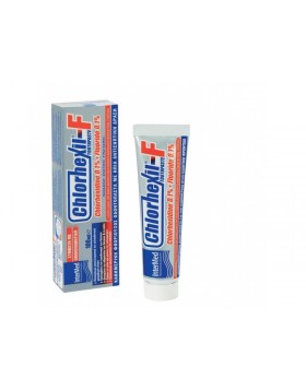 Intermed Chlorhexil‑F Toothpaste Οδοντόκρεμα 100 ml – Αντιβακτηριδιακή Προστασία με Φθόριο & Βότανα