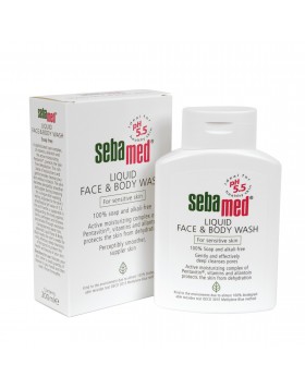 Sebamed Liquid Face & Body Wash 200 ml – Ήπιος Καθαρισμός pH 5.5 για Πρόσωπο & Σώμα