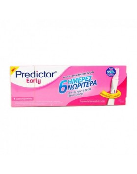 Predictor Early Τέστ Εγκυμοσύνης  1 τμχ. 6 Ημέρες Νωρίτερα