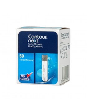 Ascensia Contour Next Ταινίες Μέτρησης Σακχάρου 50 ταινίες