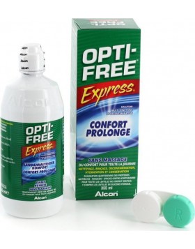 Alcon Opti Free Express 355ml – Υγρό Φακών Επαφής για Καθαρισμό & Ενυδάτωση