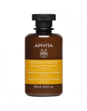 Apivita Nourish & Repair Σαμπουάν Θρέψης & Επανόρθωσης με Ελιά & Μέλι 250ml
