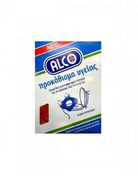 Alco Προκάθισμα Υγείας Μίας Χρήσης 10 Τεμάχια