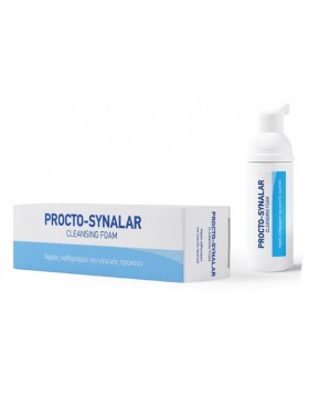 Minerva Procto-Synalar Αφρός Καθαρισμού & Υγιεινής Πρωκτού 40ml
