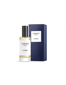 Verset Cuero 15ml – Ανδρικό Eau de Parfum με Δερμάτινες & Ξυλώδεις Νότες