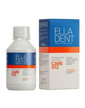 EllaDent Care 012 Στοματικό Διάλυμα 0,12% Χλωρεξιδίνη 250 ml | Κατά της Πλάκας & της Κακοσμίας