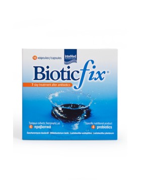 Intermed Biotic Fix Συμπλήρωμα Διατροφής με 4 Προβιοτικά 10caps (** ΛΗΞΗ 08/2025 **)