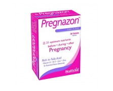 Health Aid Pregnazon 30 veg.tabs. Συμπλήρωμα Διατροφής για Στάδιο Σύλληψης, Εγκυμοσύνης & Θηλασμού