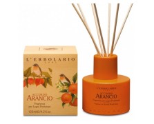 L'Erbolario Arancio Αρωματικό Χώρου με Ξύλινα Στικ 125ml — Φρέσκο Άρωμα Πορτοκαλιού για Ζεστή Ατμόσφαιρα