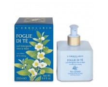 L\'Erbolario Foglie Di Te Gel Καθαρισμού για Πρόσωπο & Χέρια 250ml