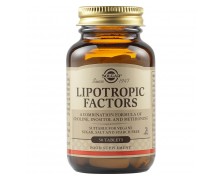 Solgar Lipotropic Factors 50 Δισκία – Αποτοξίνωση Ήπατος & Λιποδιάλυση
