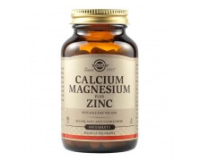 Solgar Calcium Magnesium + Zinc 100 ταμπλέτες – Υγεία Οστών, Μυών & Ανοσοποιητικού | Πλήρης Φόρμουλα Μετάλλων