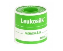 Leukoplast Leukosilk Αυτοκόλλητη Eπιδεσμική Tαινία 5cmx4,6m