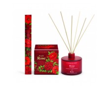 L'Erbolario Rosa Purpurea Αρωματικό Χώρου Με Ξύλινα Στικ 200ml