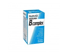 Health Aid Vegan B‑Complex 60 ταμπλέτες — Συμπλήρωμα βιταμινών Β για Ενέργεια & Ευεξία