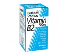 Health Aid Vitamin B2 Riboflavin 100mg 60 tabs