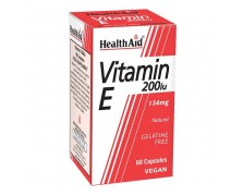 Health Aid Vitamin E 200 IU (134 mg) 60 Κάψουλες — Αντιοξειδωτική Προστασία & Φροντίδα Δέρματος