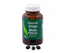 Health Aid Ginkgo Biloba 5000mg – 30 Κάψουλες για Μνήμη & Κυκλοφορία
