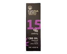 Cannavero CBD Oil 1500mg 10ml – 15% CBD Φυσικό Έλαιο Κάνναβης για Χαλάρωση & Ευεξία