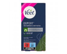 Veet Expert Αποτρίχωση με κρύο κερί Strips για το ευαίσθητο δέρμα σώματος και ποδιών, 20 τμχ